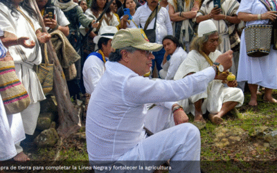 Presidente Petro ordenó compra de tierra para completar la Línea Negra y fortalecer la agricultura