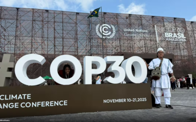Arhuaco people present the Heart of the World Program at COP30